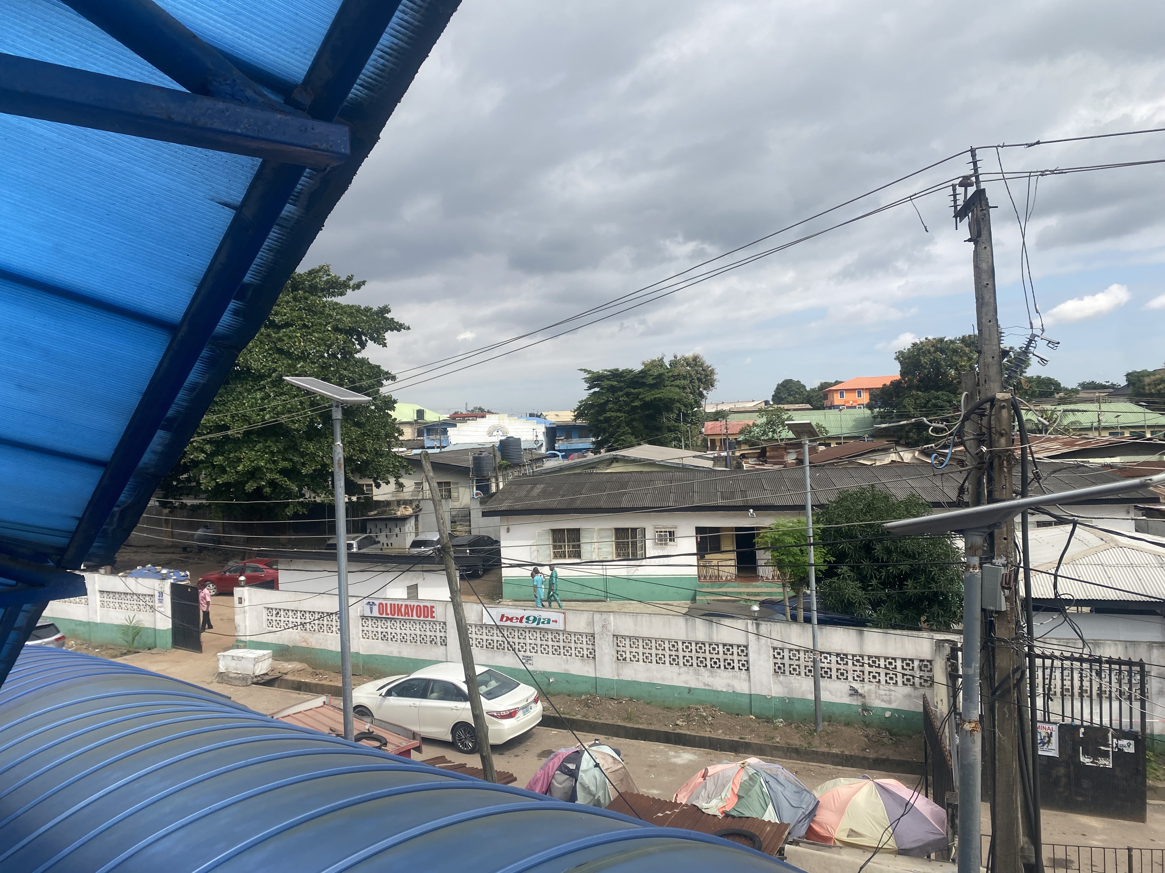 Hospital above view
